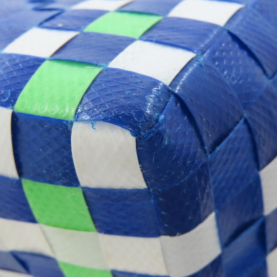 MARNI Handbag polypropylene blue Basket bag