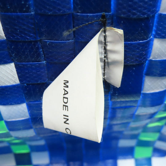 MARNI Handbag polypropylene blue Basket bag