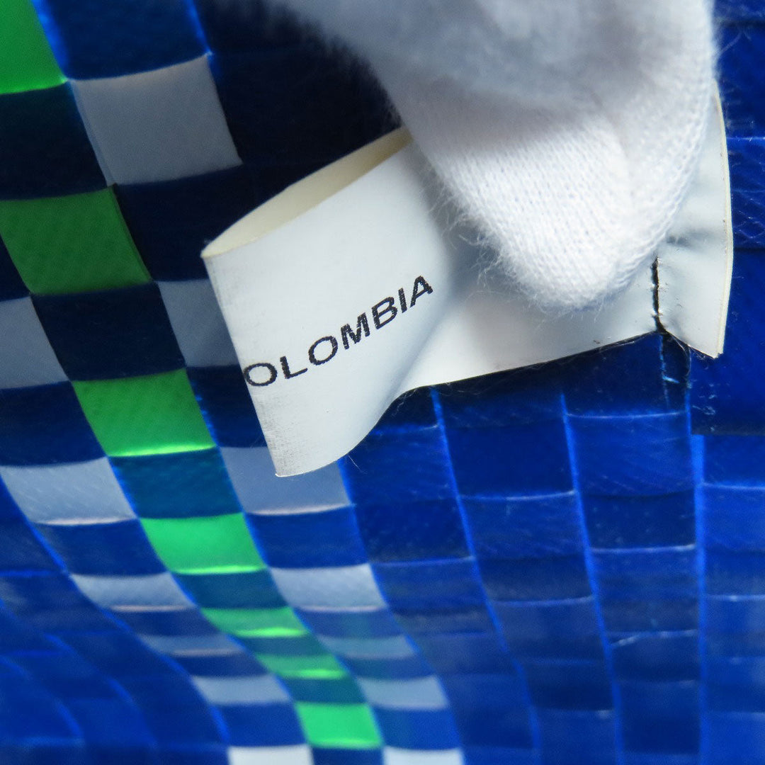 MARNI Handbag polypropylene blue Basket bag