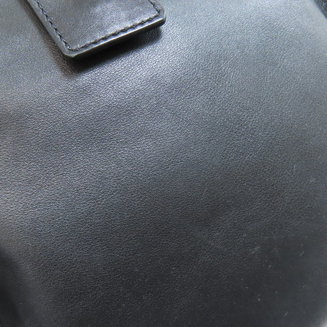 CHANEL Shoulder Bag Calfskin black COCO Mark Women Used Authentic