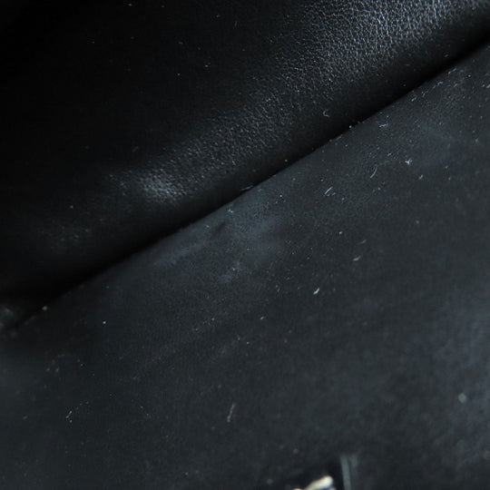 BURBERRY Shoulder Bag canvas gray logo Women Used Authentic