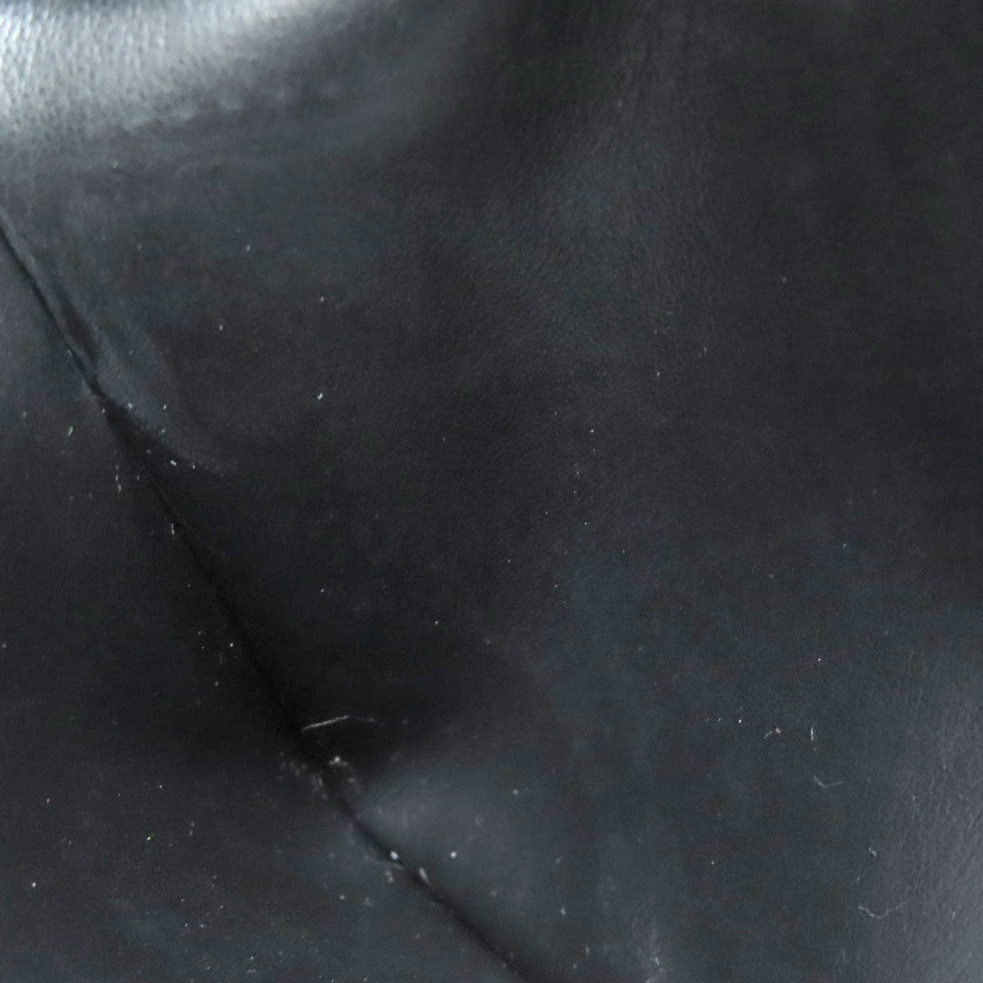 BURBERRY Shoulder Bag canvas gray logo Women Used Authentic