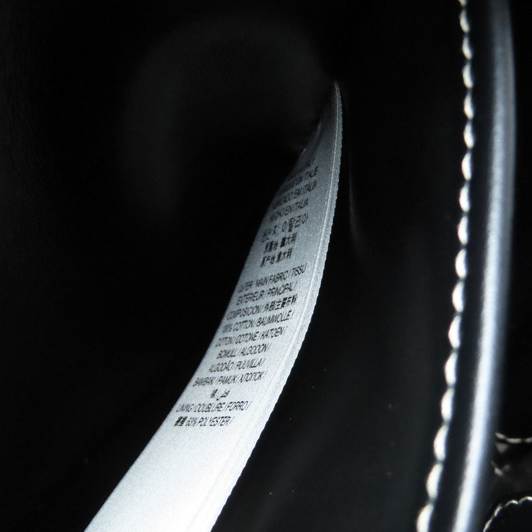 BURBERRY Shoulder Bag canvas gray logo Women Used Authentic