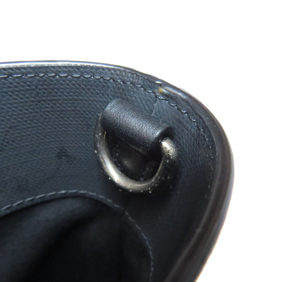 BURBERRY Handbag PVC black Logo graphic 2WAY