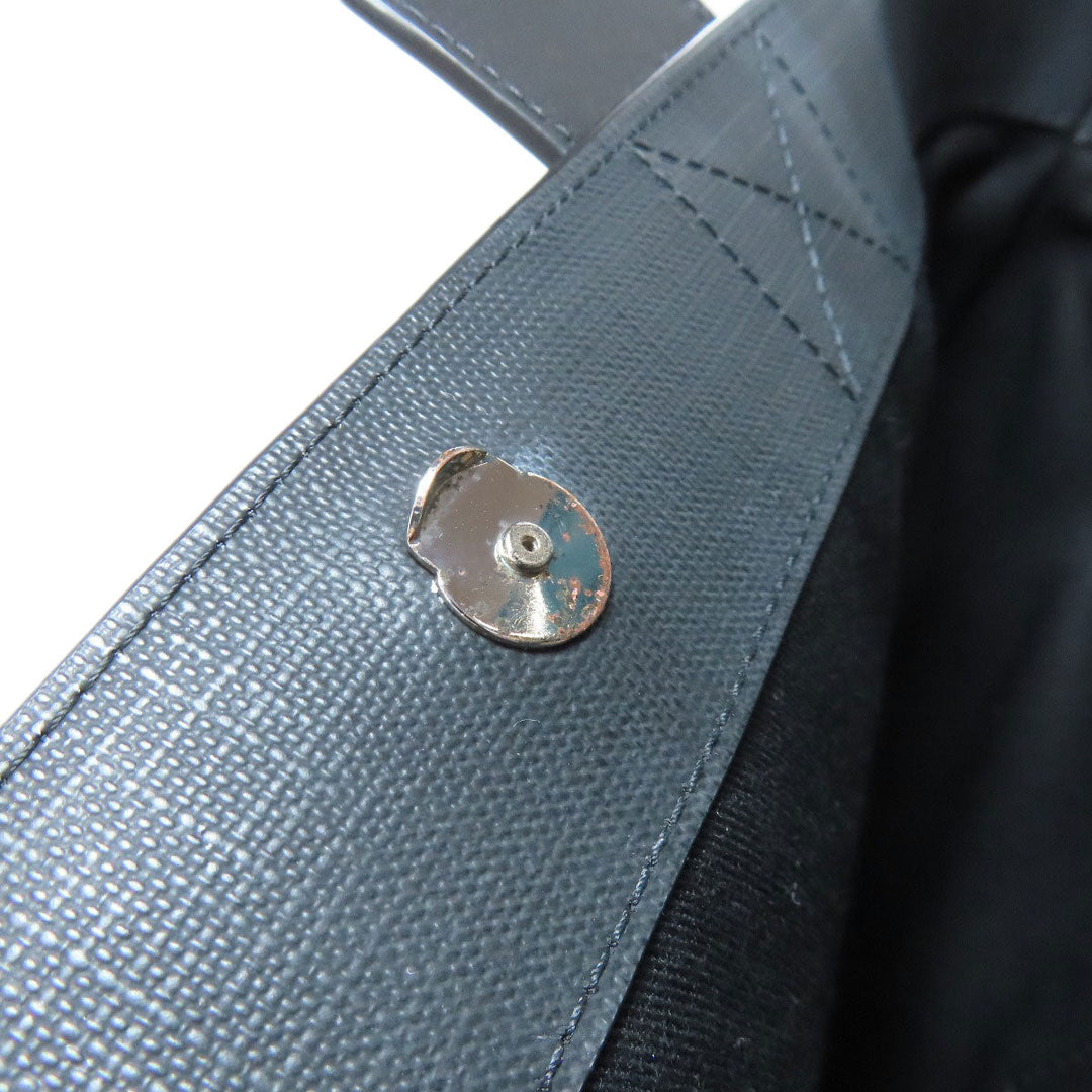 BURBERRY Handbag PVC black Logo graphic 2WAY