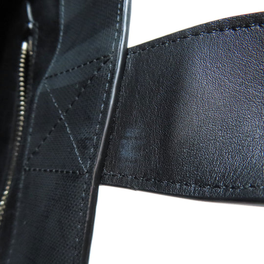 BURBERRY Handbag PVC black Logo graphic 2WAY