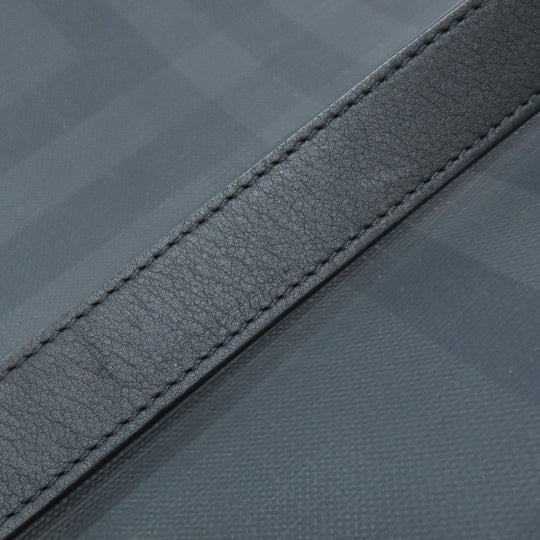 BURBERRY Handbag PVC black Logo graphic 2WAY