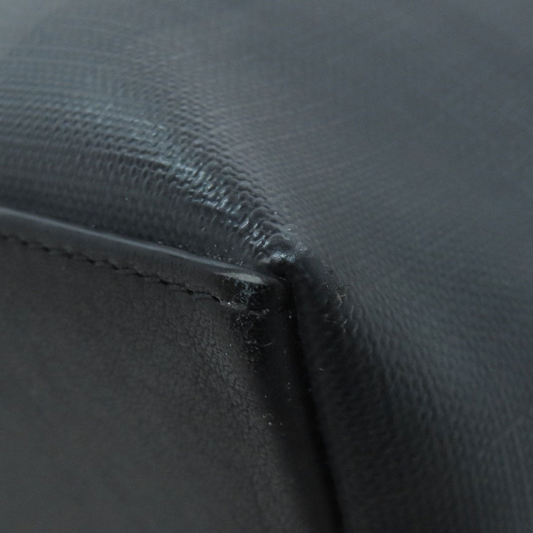 BURBERRY Handbag PVC black Logo graphic 2WAY