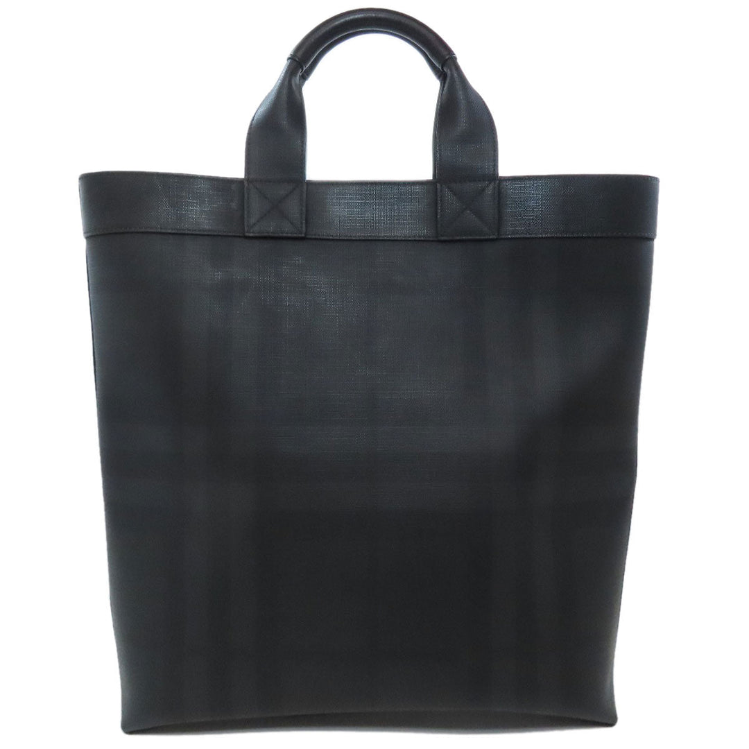 BURBERRY Handbag PVC black Logo graphic 2WAY