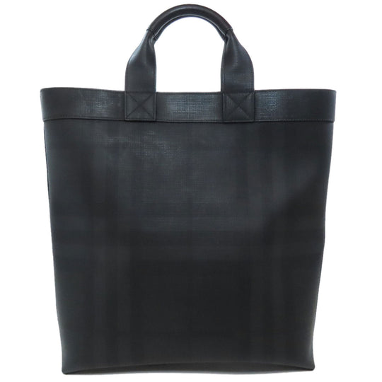 BURBERRY Handbag PVC black Logo graphic 2WAY