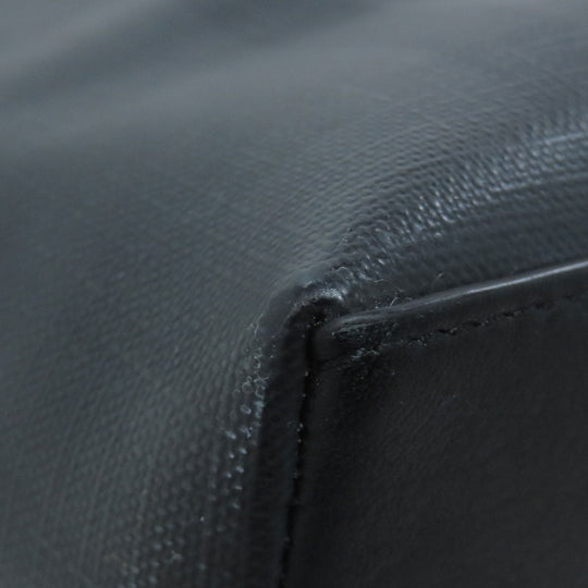 BURBERRY Handbag PVC black Logo graphic 2WAY