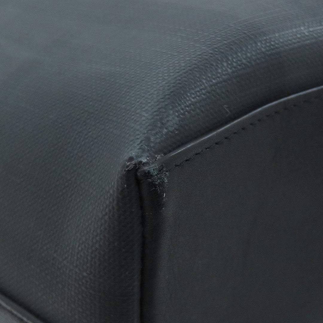 BURBERRY Handbag PVC black Logo graphic 2WAY