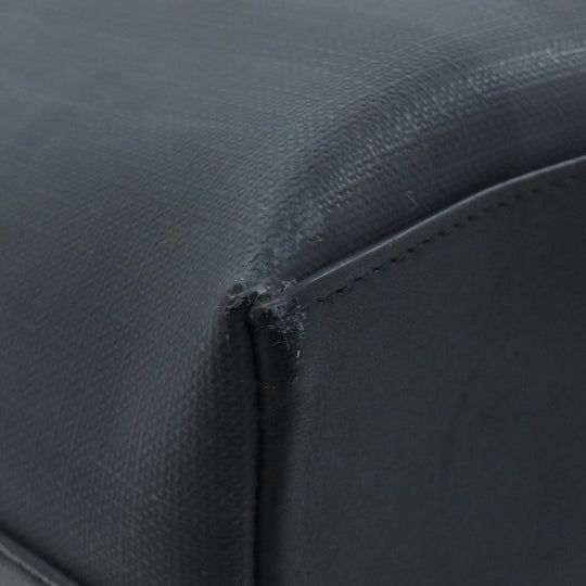 BURBERRY Handbag PVC black Logo graphic 2WAY