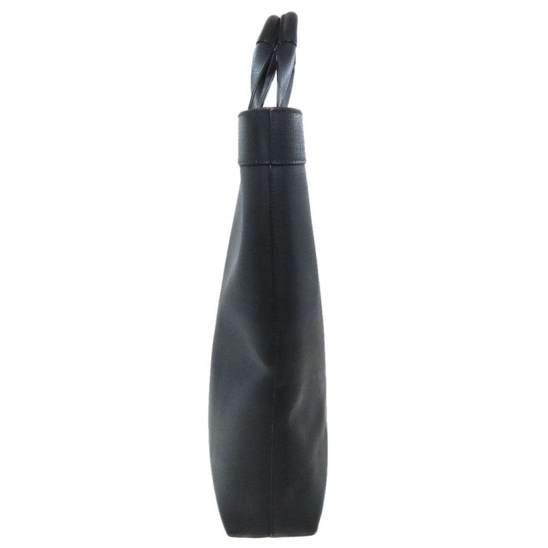 BURBERRY Handbag PVC black Logo graphic 2WAY