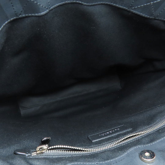 BURBERRY Handbag PVC black Logo graphic 2WAY