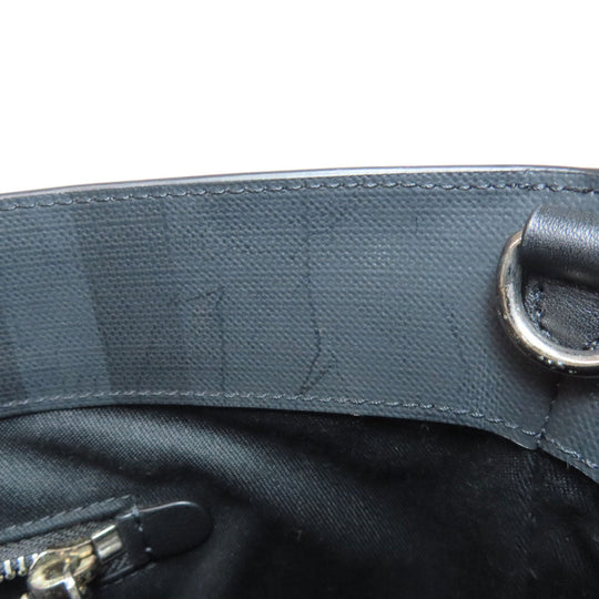 BURBERRY Handbag PVC black Logo graphic 2WAY