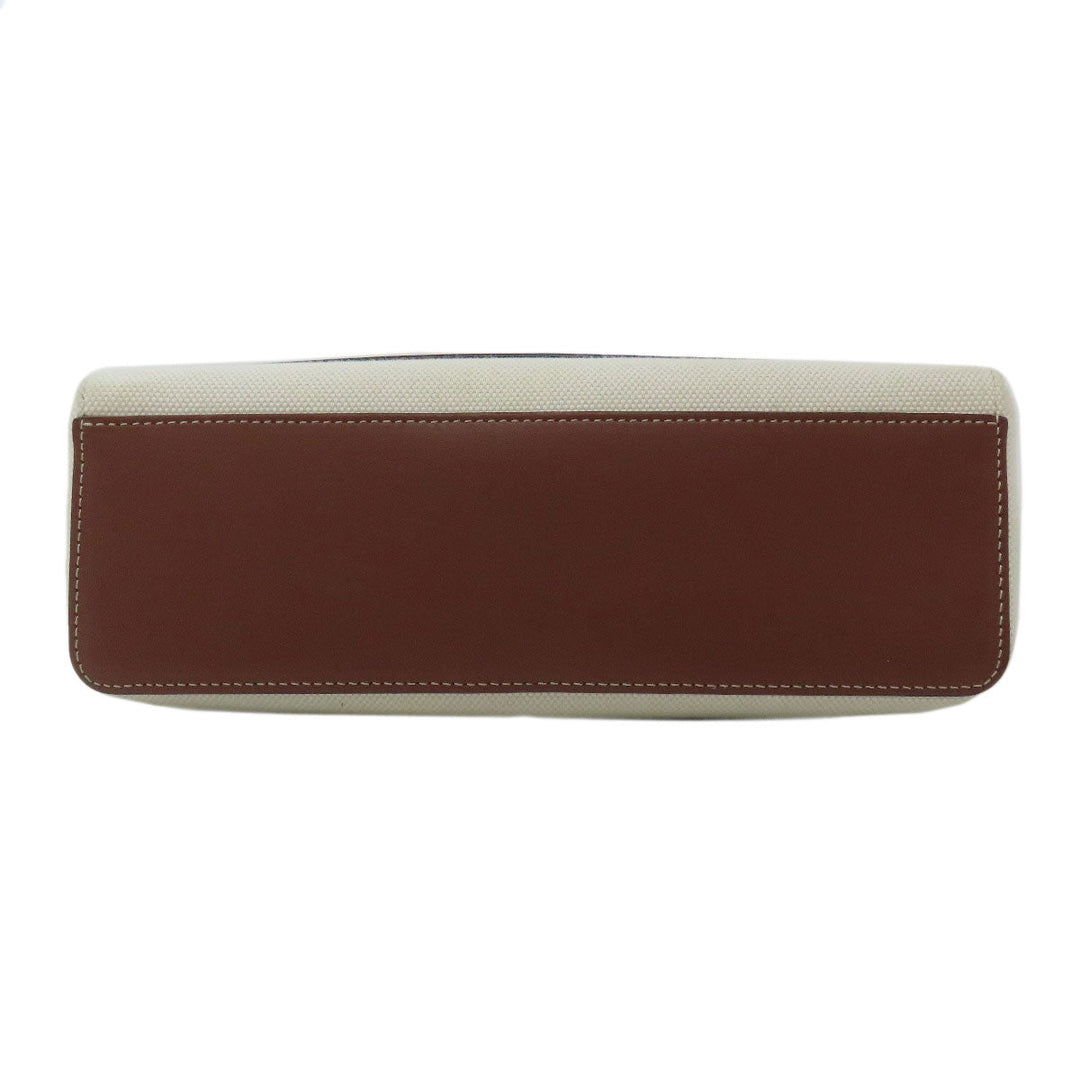 BURBERRY Shoulder Bag canvas beige logo