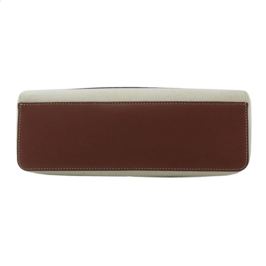 BURBERRY Shoulder Bag canvas beige logo