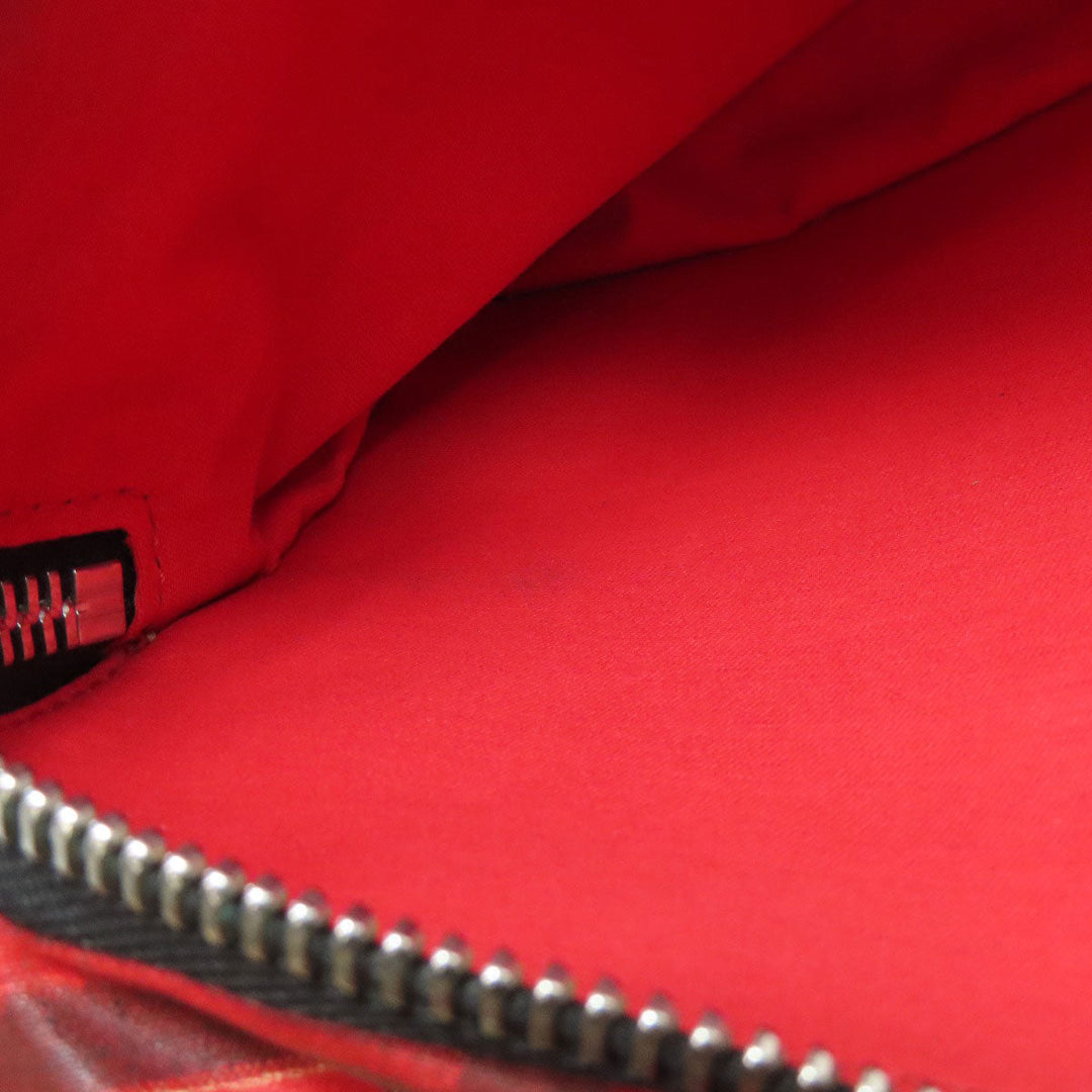 BURBERRY Backpack Nylon Brown Graffiti Women Used Authentic