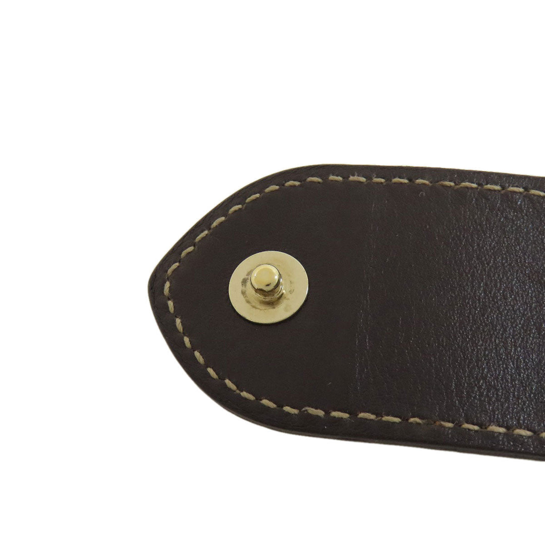GUCCI Key case Key holder  203551 canvas Brown GG Lovely Women Used Authentic