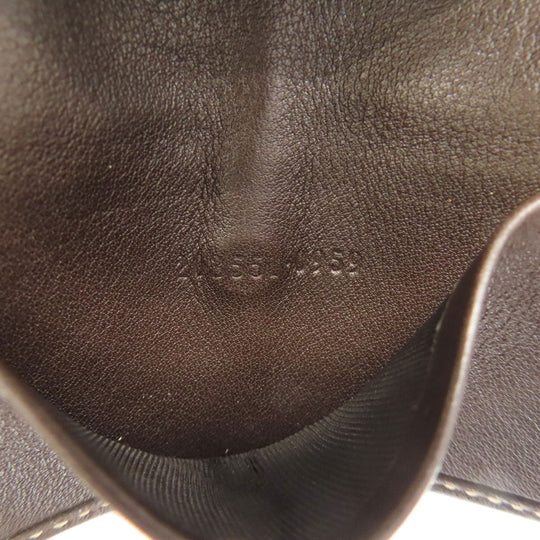 GUCCI Key case Key holder  203551 canvas Brown GG Lovely Women Used Authentic