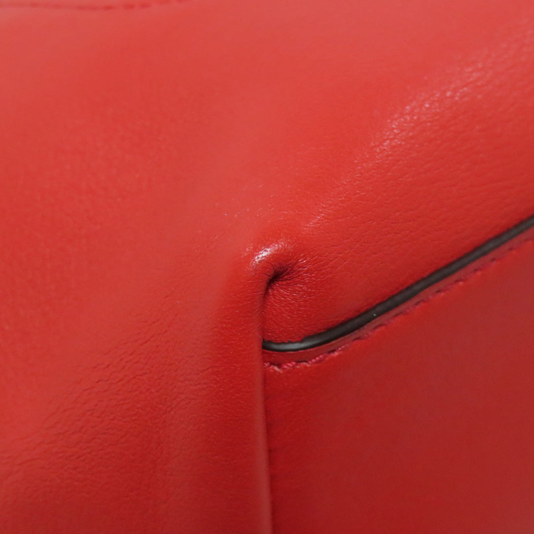 COACH Shoulder Bag 19889 leather Orange Legacy Women Used Authentic