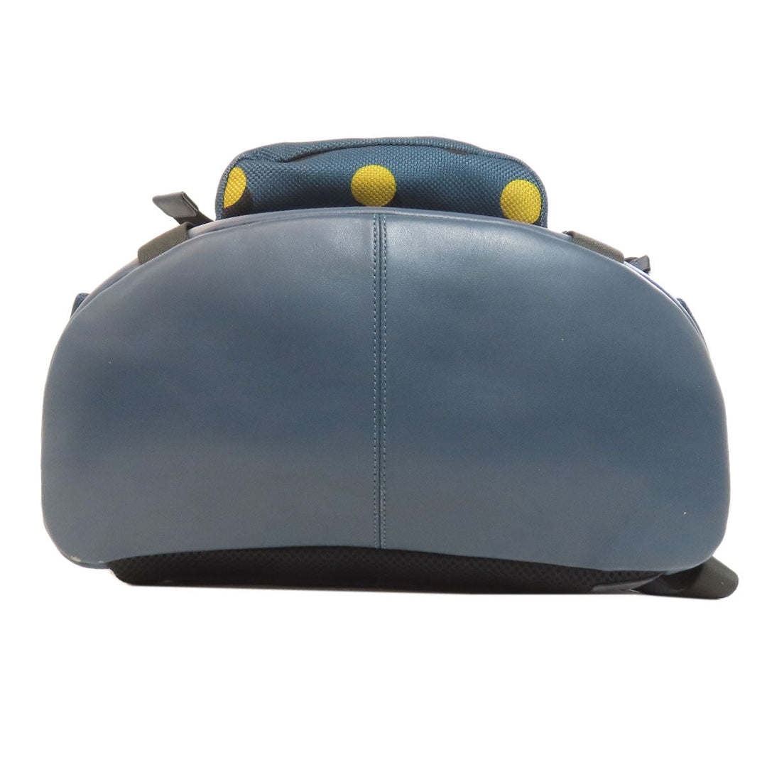 COACH Backpack F22360 Nylon blue Optical Dot
