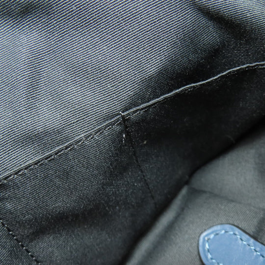 COACH Backpack F22360 Nylon blue Optical Dot