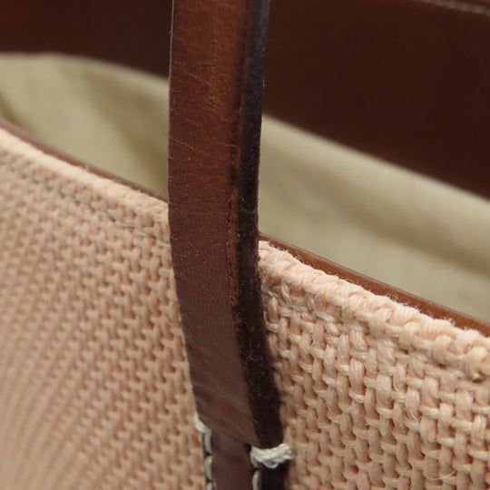 BURBERRY Handbag canvas pink Blue label