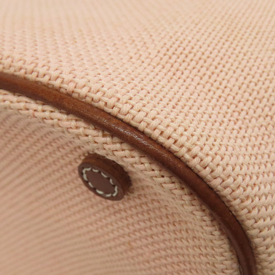 BURBERRY Handbag canvas pink Blue label