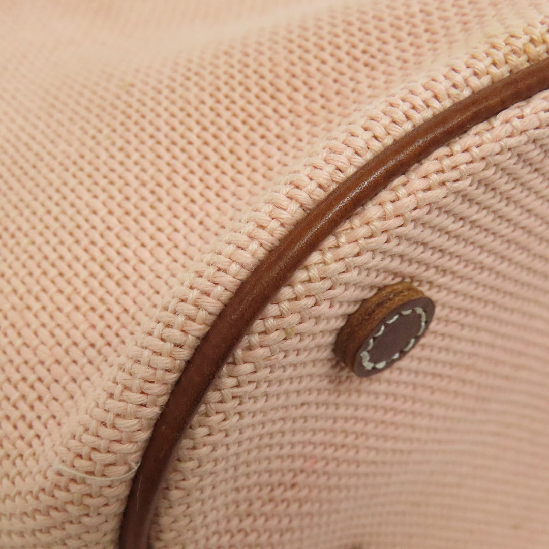 BURBERRY Handbag canvas pink Blue label