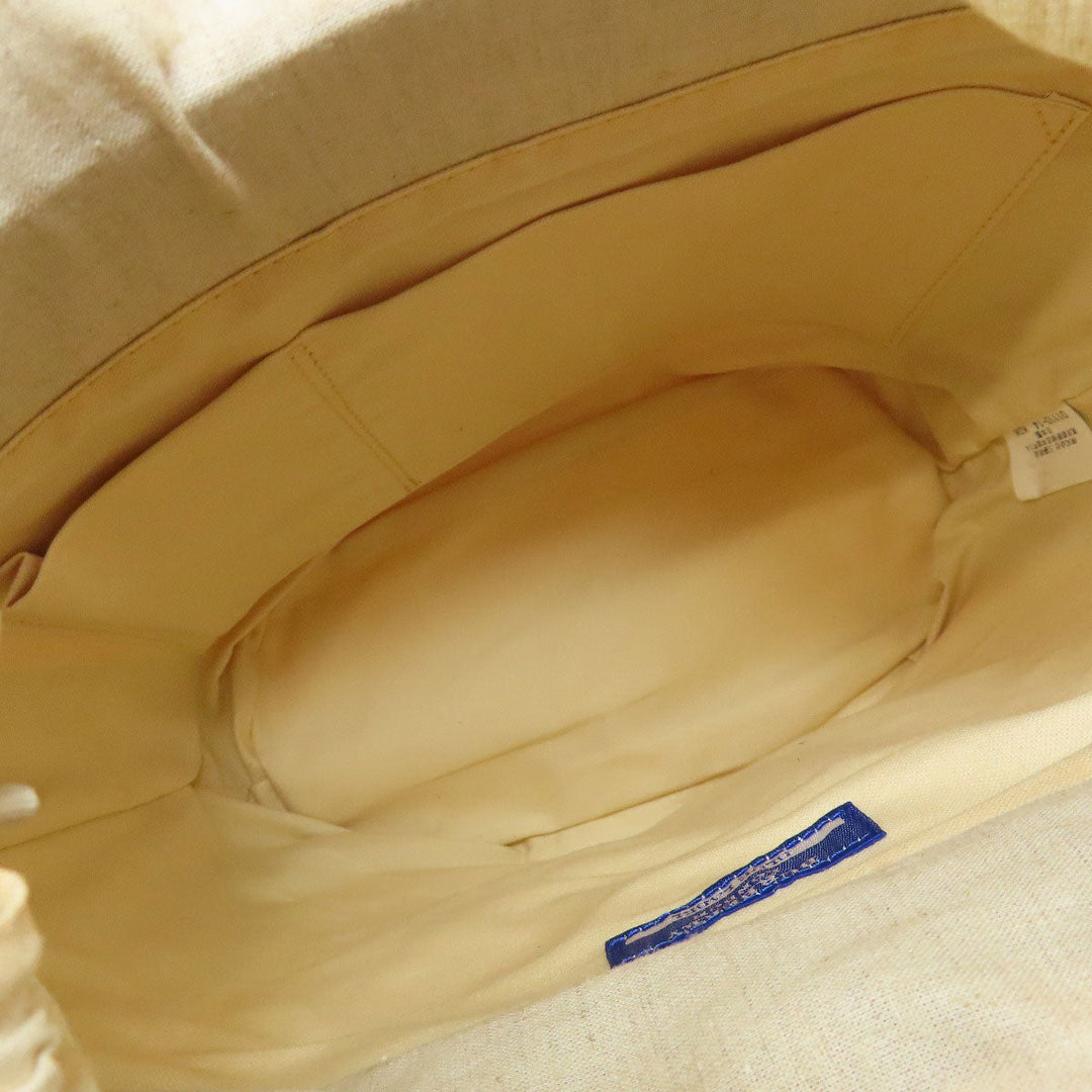 BURBERRY Handbag canvas pink Blue label