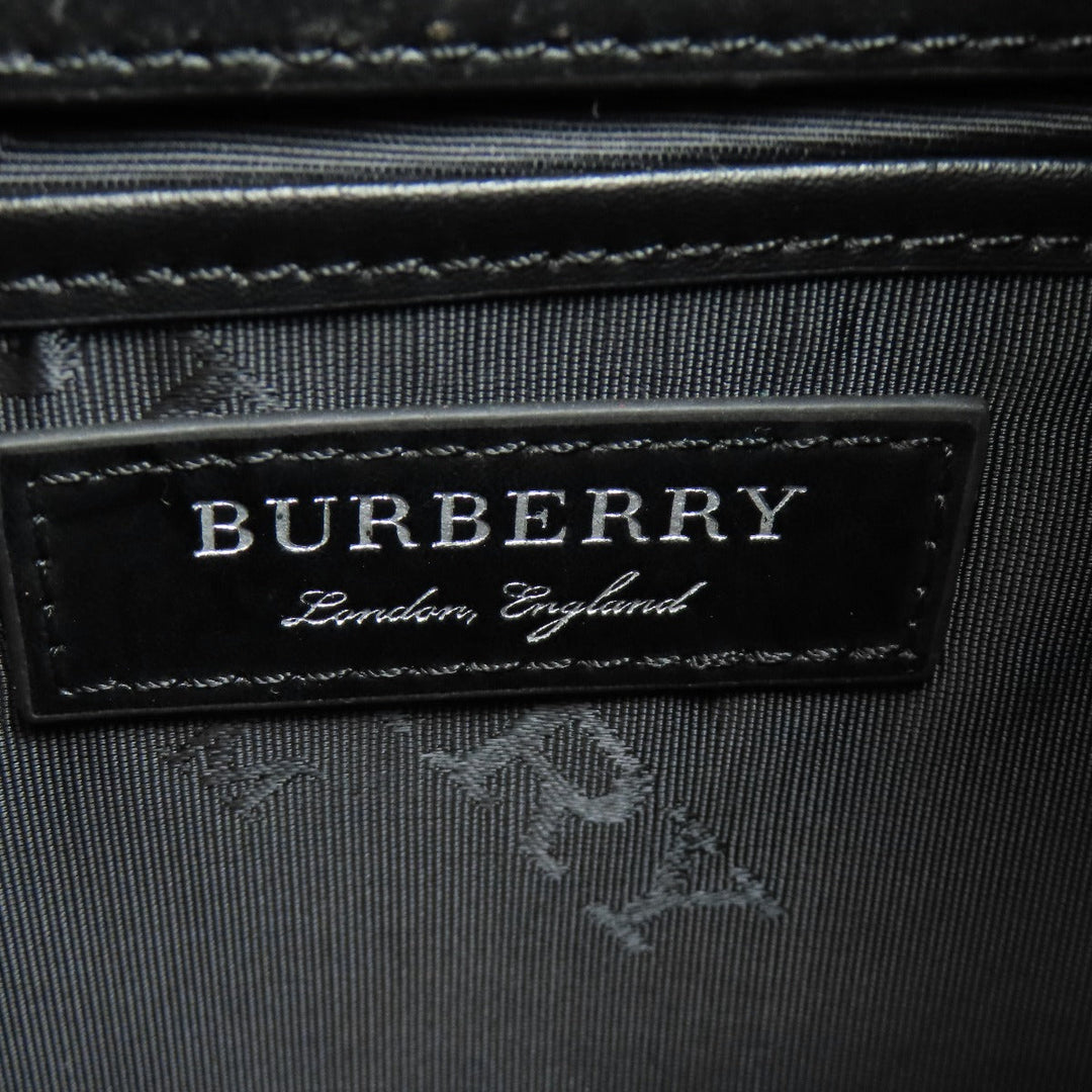 BURBERRY Backpack Nylon black logo