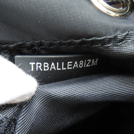 BURBERRY Backpack Nylon black logo