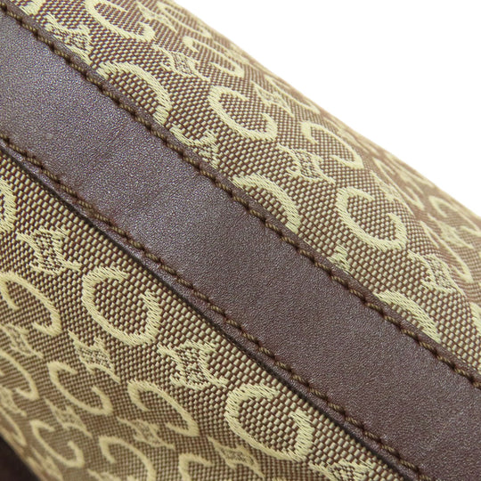 CELINE Tote Bag canvas Brown C Macadam Women Used Authentic