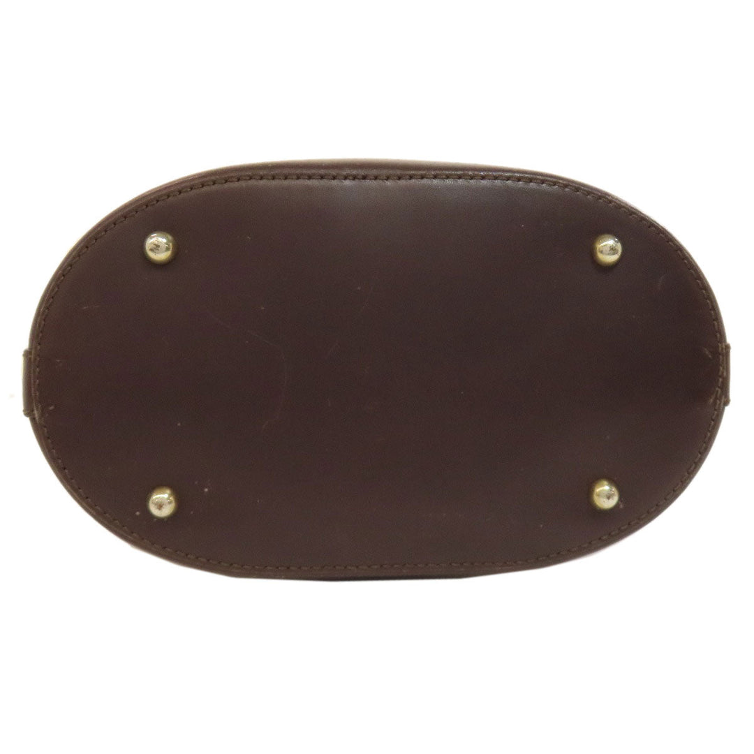 CELINE Tote Bag canvas Brown C Macadam Women Used Authentic