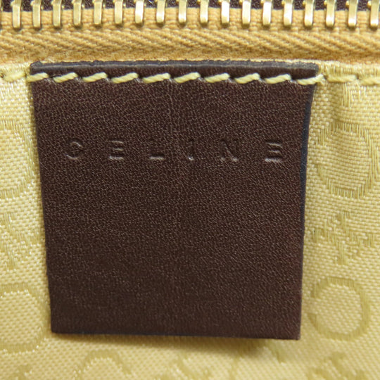 CELINE Tote Bag canvas Brown C Macadam Women Used Authentic