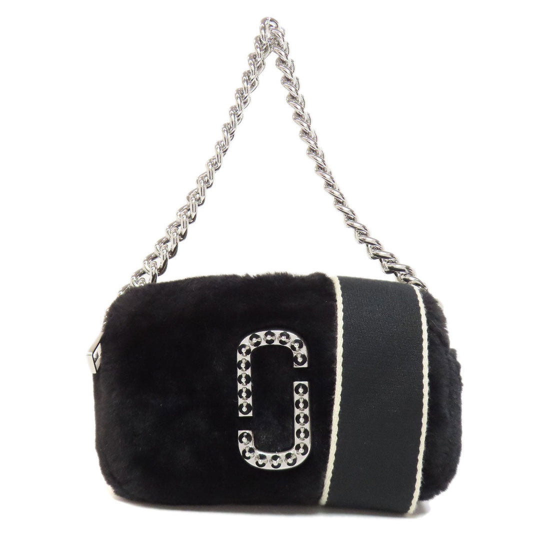 MARC JACOBS Handbag fur black Double J 2WAY