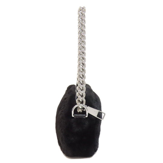 MARC JACOBS Handbag fur black Double J 2WAY