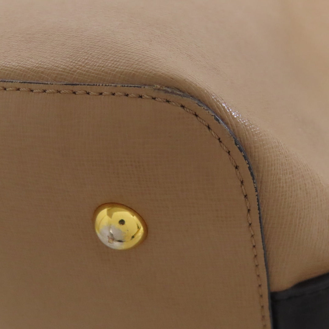 MARNI Shoulder Bag leather Brown one belt