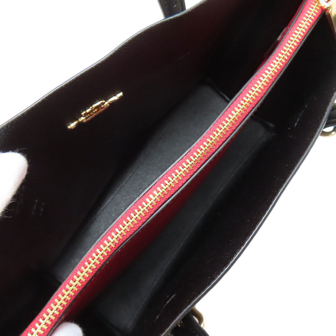 COACH Handbag C4250 PVC Brown Molly Signature 2WAY