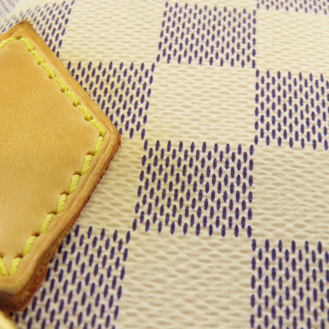 LOUIS VUITTON Tote Bag N51186 Damier canvas white Saleya PM Women Used Authentic