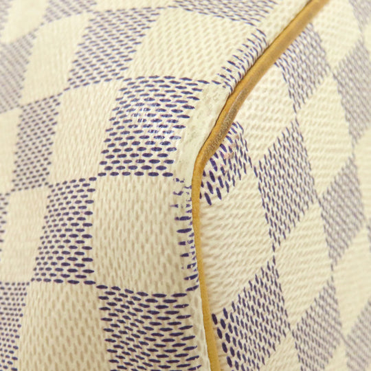 LOUIS VUITTON Tote Bag N51186 Damier canvas white Saleya PM Women Used Authentic