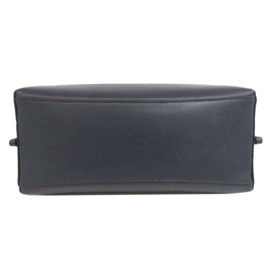 COACH Handbag C8416 canvas blue Molly Tote 25 2WAY