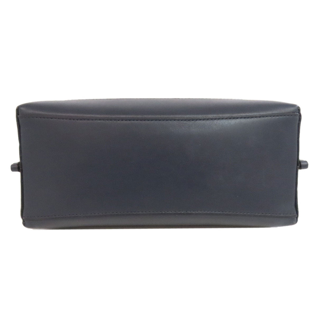 COACH Handbag C8416 canvas blue Molly Tote 25 2WAY