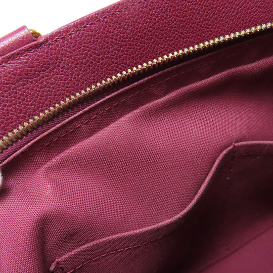 LOUIS VUITTON Tote Bag M43249 Ann Platt Red Empreinte Beaujeu