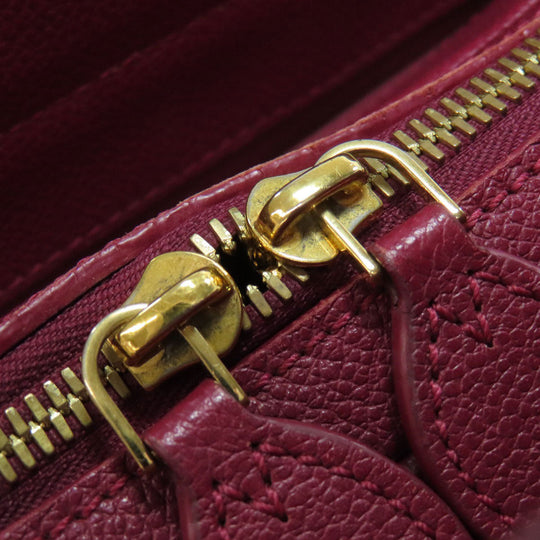 LOUIS VUITTON Tote Bag M43249 Ann Platt Red Empreinte Beaujeu