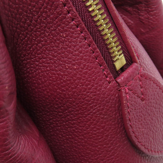 LOUIS VUITTON Tote Bag M43249 Ann Platt Red Empreinte Beaujeu