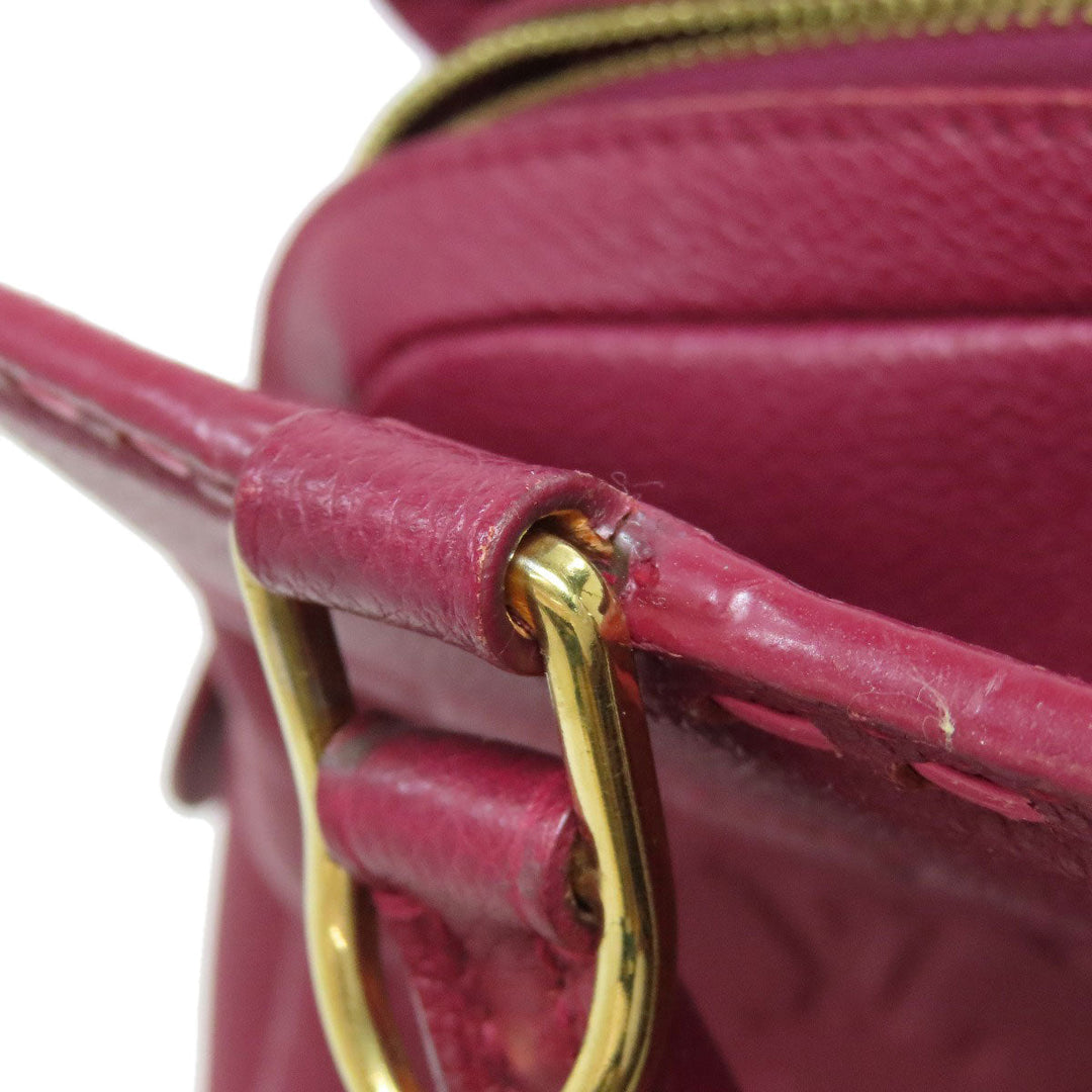 LOUIS VUITTON Tote Bag M43249 Ann Platt Red Empreinte Beaujeu