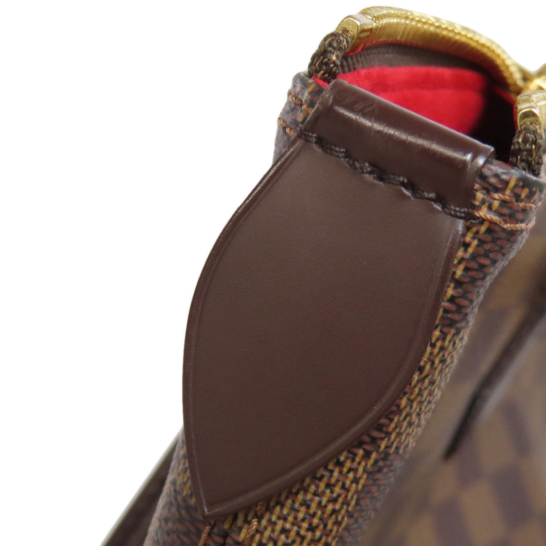 LOUIS VUITTON Tote Bag N51182 Damier canvas Brown SaleyaMM Women Used Authentic